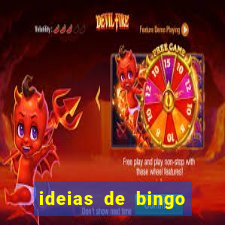 ideias de bingo para o natal